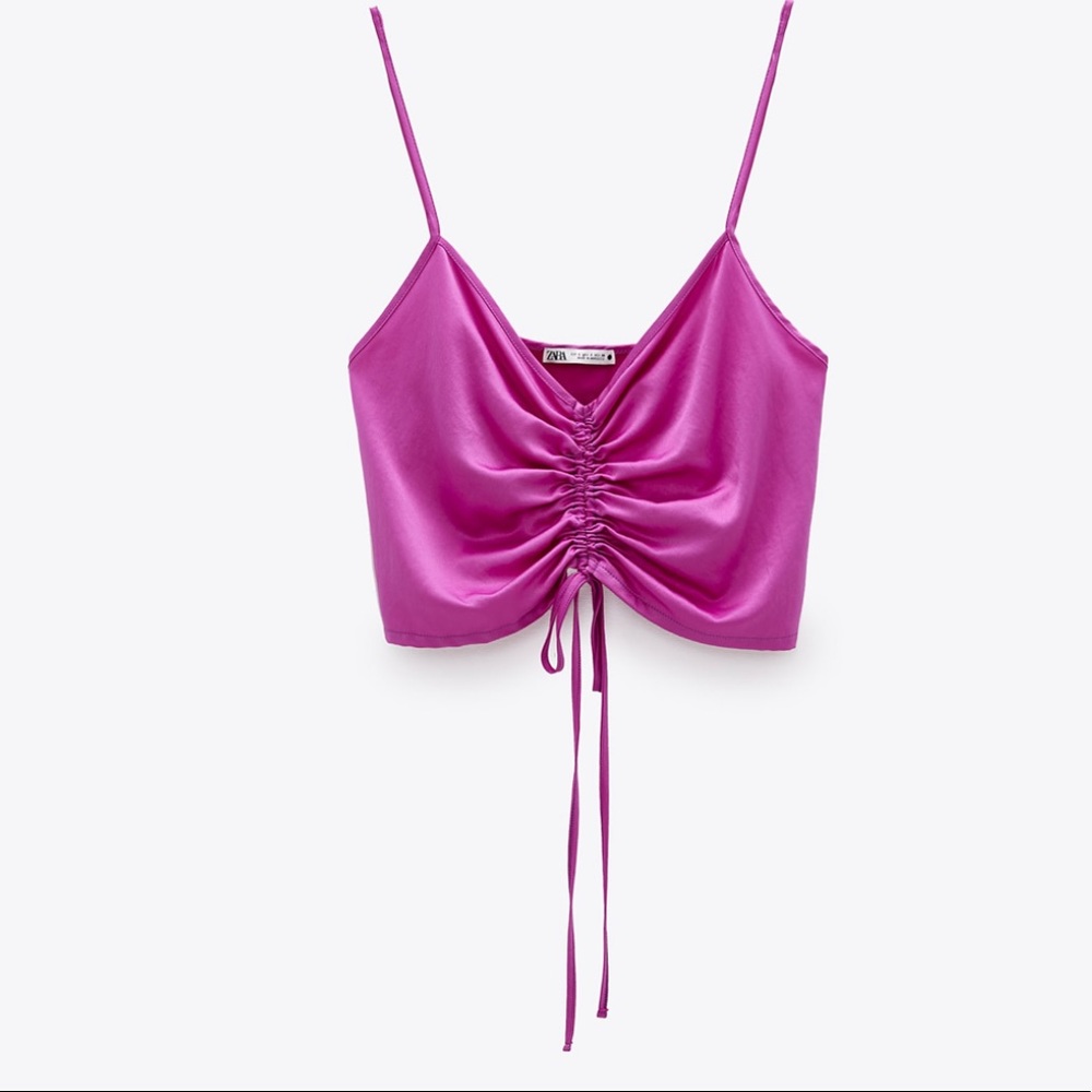 ZARA SATIN TOP 💫